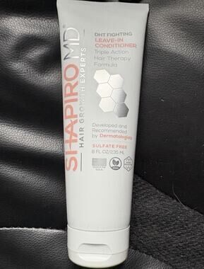 Shapiro MD DHT Fighting Leave-In Conditioner Triple Action, Sulfate-Free 8 fl oz